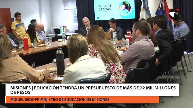 Misiones | Educación tendrá un presupuesto de más de 22 mil millones de pesos