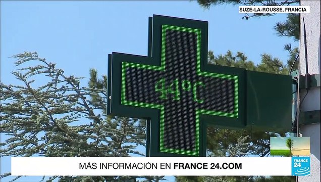 Calor extremo pone en alerta roja a varios departamentos de Francia