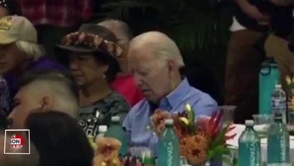ABD Başkanı Joe Biden Hawaii'deki programda uyuyakaldı
