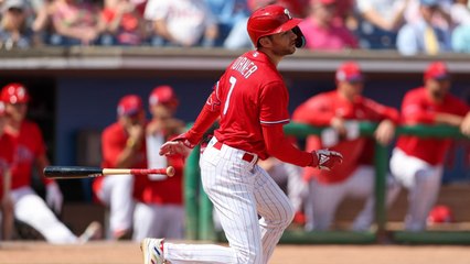 Are the Phillies in the Same League as the Braves and Dodgers?