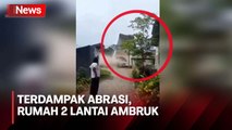 Abrasi Air Sungai, Rumah 2 Lantai di Langkat Ambruk