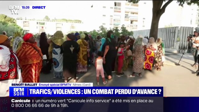Nîmes: un rassemblement en hommage à l'enfant tué par balles dans le quartier de Pissevin