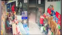 viral cctv footage of robbery failed
