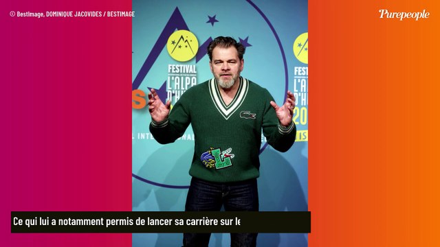 Clovis Cornillac en veste en cuir et survêt Tacchini : On savait qu'on allait foutre la m**de, bastonner , son passif chaud