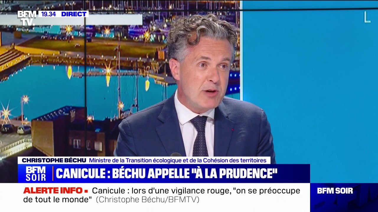 Transition écologique: "Bien sûr qu'on doit accélérer", affirme Christophe Béchu (ministre de la Transition écologique et de la Cohésion des territoires)