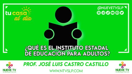 ¿Qué es el Instituto Estatal de Educación para Adultos?