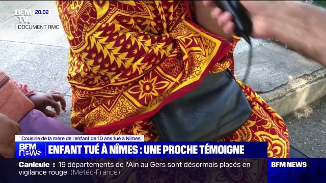 La mère est effondrée (...) ils ont tué un enfant innocent : Le témoignage d'une cousine de la mère de l'enfant de 10 ans tué par balles à Nîmes