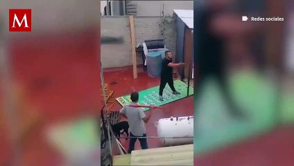 Policías detienen a presunto asaltante en una azotea de la GAM en la Ciudad de México