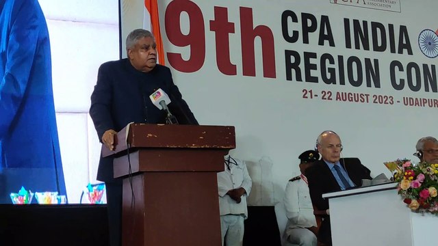 Video...लोकतंत्र को सुदृढ़ करने की दिशा में सीपीए के प्रयास सराहनीय : उपराष्ट्रपति