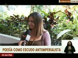 Poetas se reunieron en la Casa de Las Letras Andrés Bello contra el bloqueo económico en Caracas