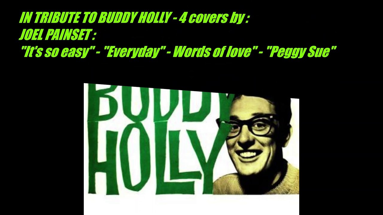 In tribute to Buddy Holly