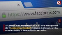 Justin Trudeau criticizes Facebook over wildfire coverage