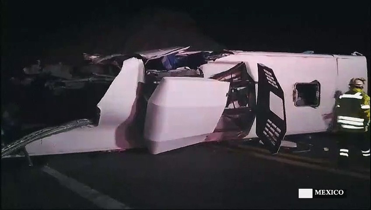 قتلى في حادث حافلة تقل مهاجرين في المكسيك