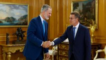El rey Felipe VI designa a Alberto Núñez Feijóo como candidato a la investidura presidencial
