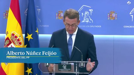 Feijóo agradece a Vox su apoyo "sin exigencias" a su investidura