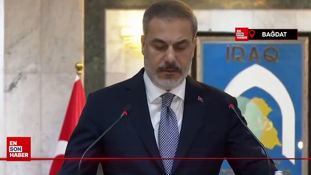 Hakan Fidan'dan Irak'ta PKK terör örgütü mesajı