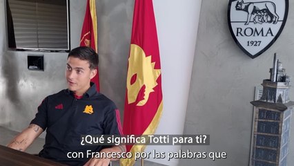 ENTREVISTA DYBALA | LA IMPORTANCIA de FRANCESCO TOTTI en la ROMA | DIARIO AS