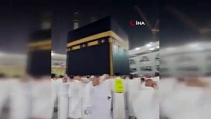 Kabe'de şiddetli yağış ve fırtına