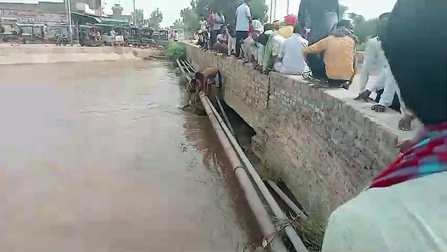 नहर में गिरने से युवक की मौत, 35 किलोमीटर दूर मिला शव