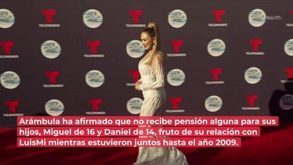 Itatí Cantoral hace un llamado a Luis Miguel: "que ya mantenga a los hijos de Aracely"