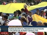Ciudadanos del edo. Falcón se movilizan en respaldo al Presidente Nicolás Maduro