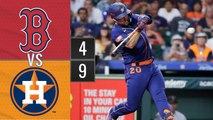 Resumen Medias Rojas de Boston vs Astros de Houston / MLB 21-08-2023