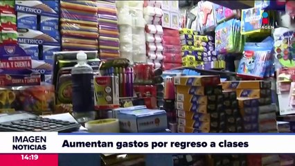 Familias gastarán hasta 6 mil pesos por hijo este regreso a clases