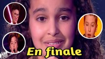 The Voice Kids 2023: Team Kendji : Ilyana va en finale devant Taiyo, Théo et Lina.