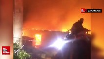 Çanakkale'de orman yangını Yağcılar köyüne sıçradı