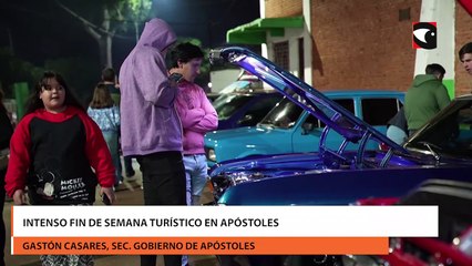 Intenso fin de semana turístico en Apóstoles
