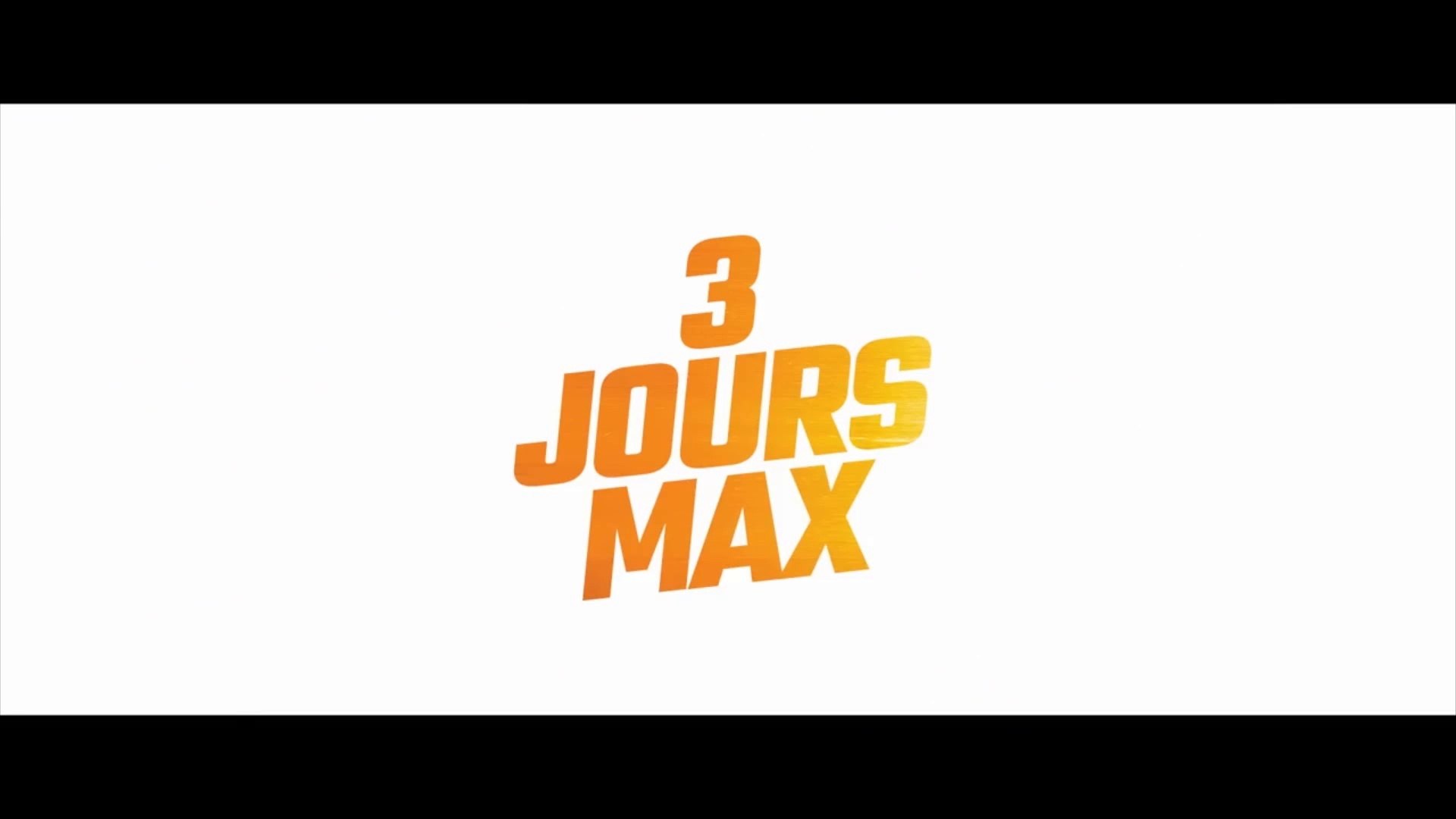3 JOURS MAX (2023) Bande Annonce VF - HD - Vidéo Dailymotion
