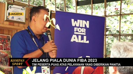 Jelang FIBA 2023, Tim Peserta Akan Mulai Latihan Resmi di Indonesia Arena