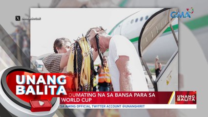 Team U.S.A., dumating na sa bansa para sa 2023 FIBA World Cup| UB