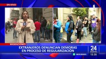 Extranjeros denuncian demoras en Migraciones para el proceso de regularización