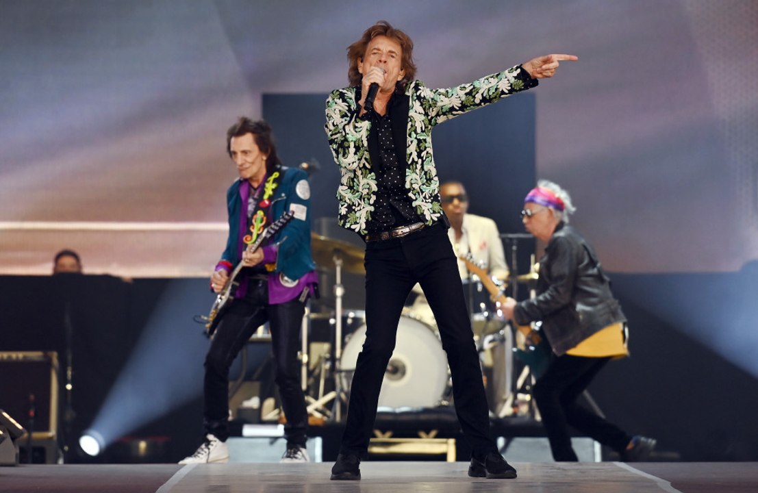 The Rolling Stones have used a local newspaper advert to reveal the name of their next album
