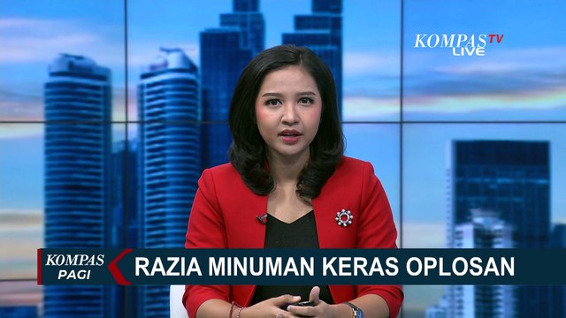 Sarpol PP Kota Padang Razia Warung yang Jual Minuman Keras, Sejumlah Miras Oplosan Disita!