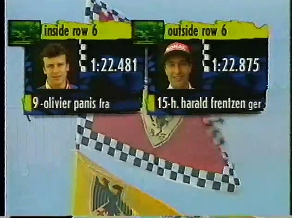 F1 1996 - CANADA (ESPN2) - ROUND 8