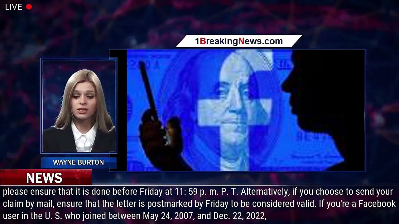 Facebook settlement How can I make my claim?