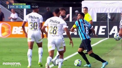 20.08.2023 SANTOS 2X1 GREMIO - JOAQUIM - LATERAL DIREITO - OK
