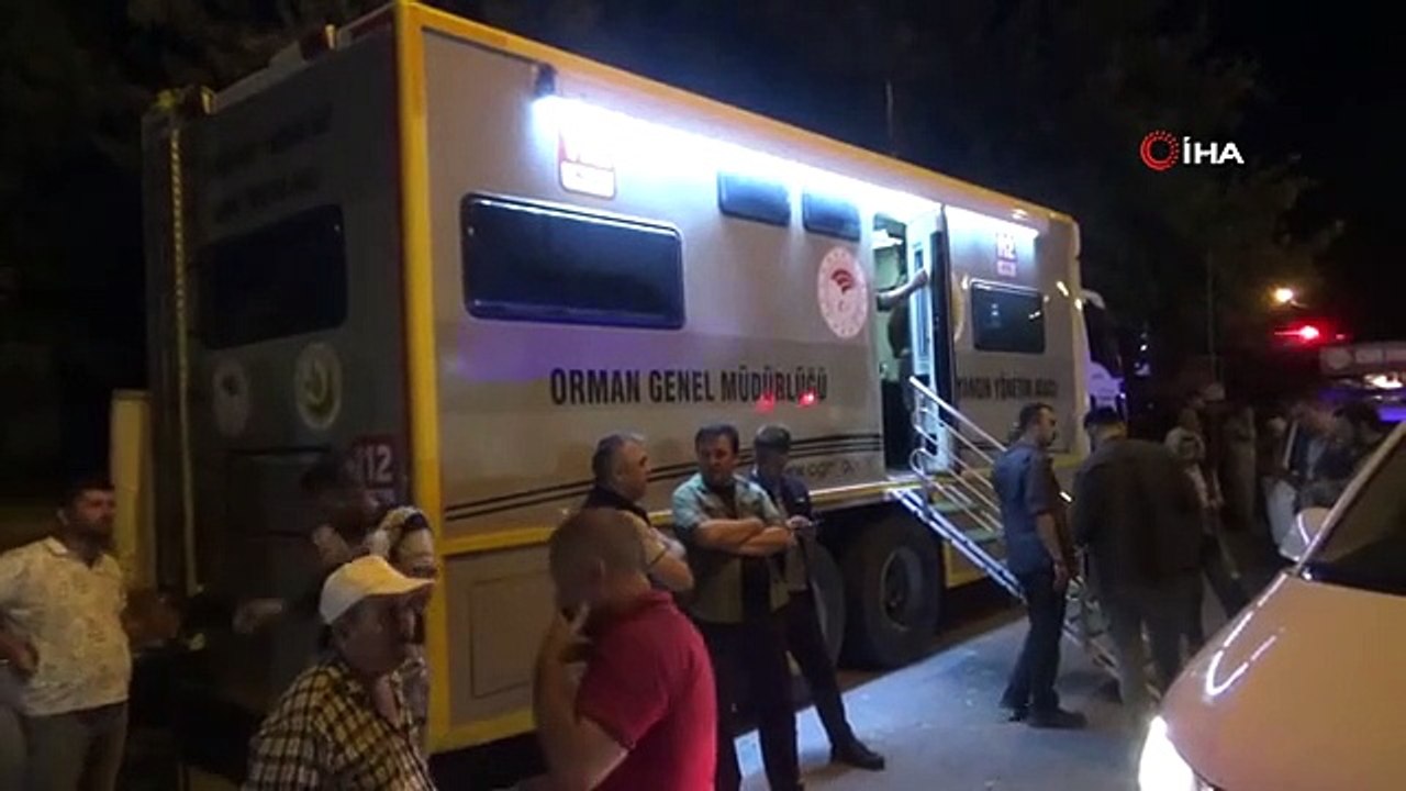Çanakkale'deki Orman Yangınında Tarım ve Orman Bakanı İncelemelerde Bulundu