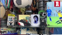 El museo secreto en honor a Diego Armando Maradona en un sótano de Nápoles