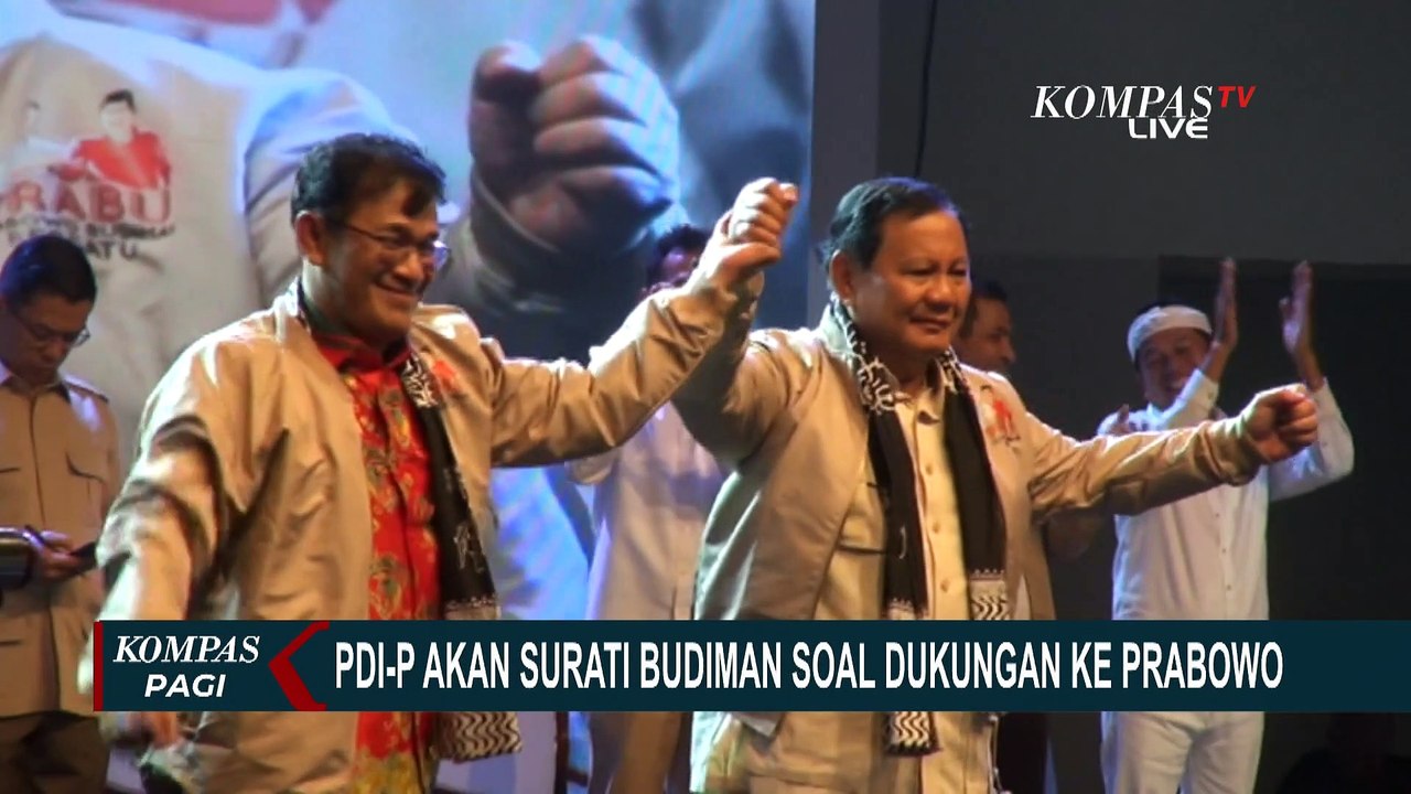 Soal Dukungan Budiman Sudjatmiko Ke Prabowo, Ini Tindakan PDI-P - Video ...