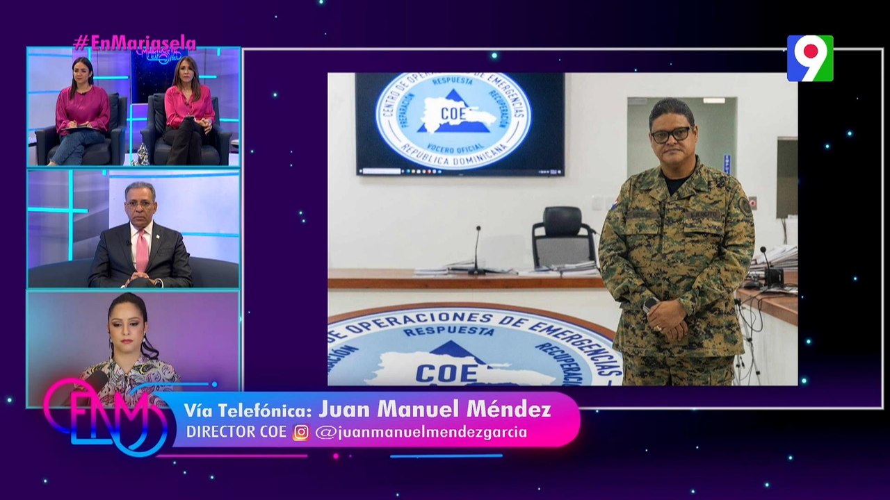 Juan Manuel Méndez  invita a descargar la aplicación AlertaCOE | Esta Noche Mariasela