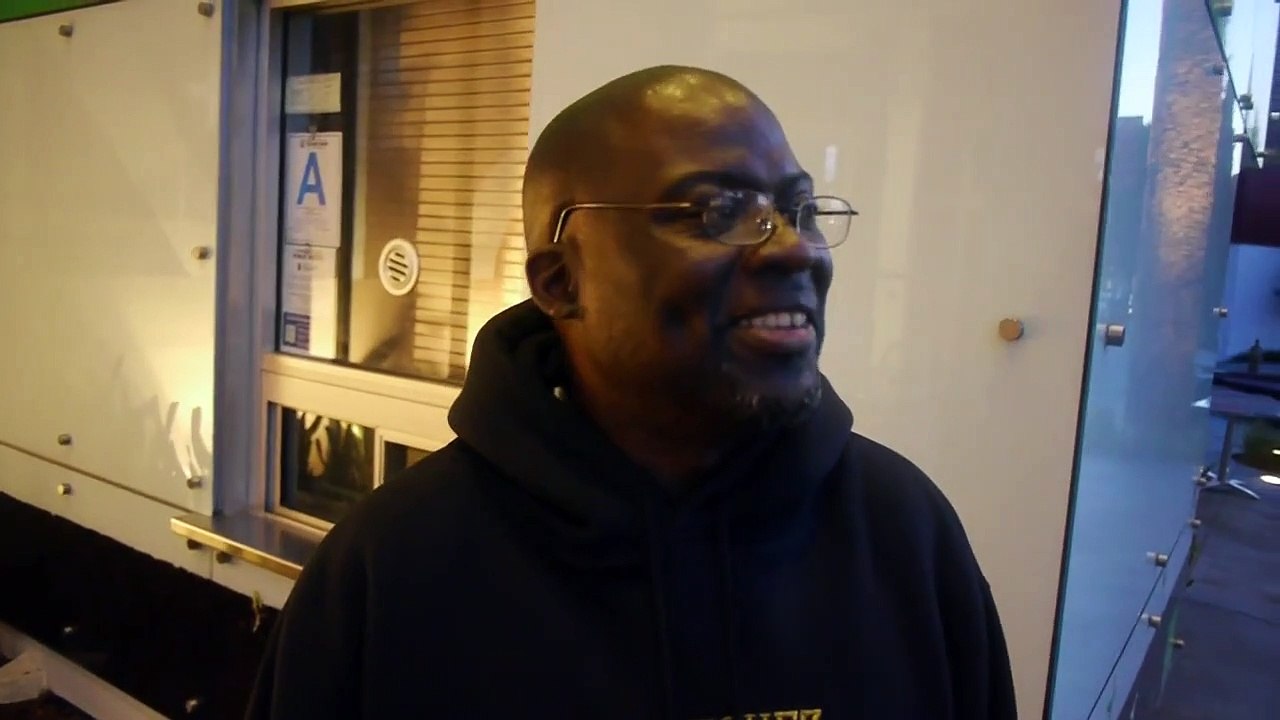 T was a barber and broke his arm. He is now homeless and shares about police harassment.