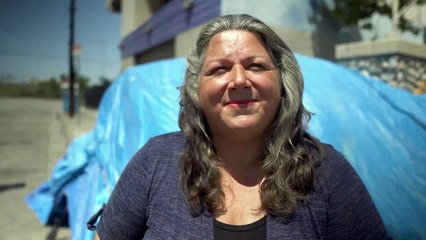 Homeless Woman Doesn't Drink or Use Drugs. In a Tent for 8 Years.