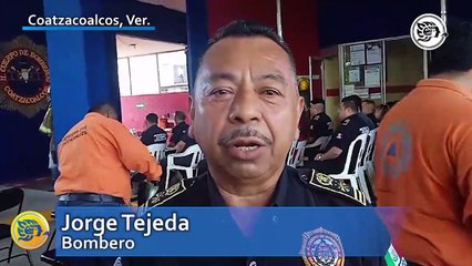 Si volviera a nacer, sería otra vez bombero: Jorge Tejeda