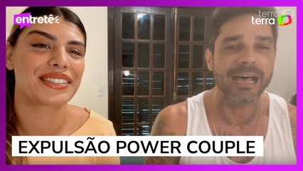Casal Franciele e Diego Grossi explicam expulsão no Power Couple