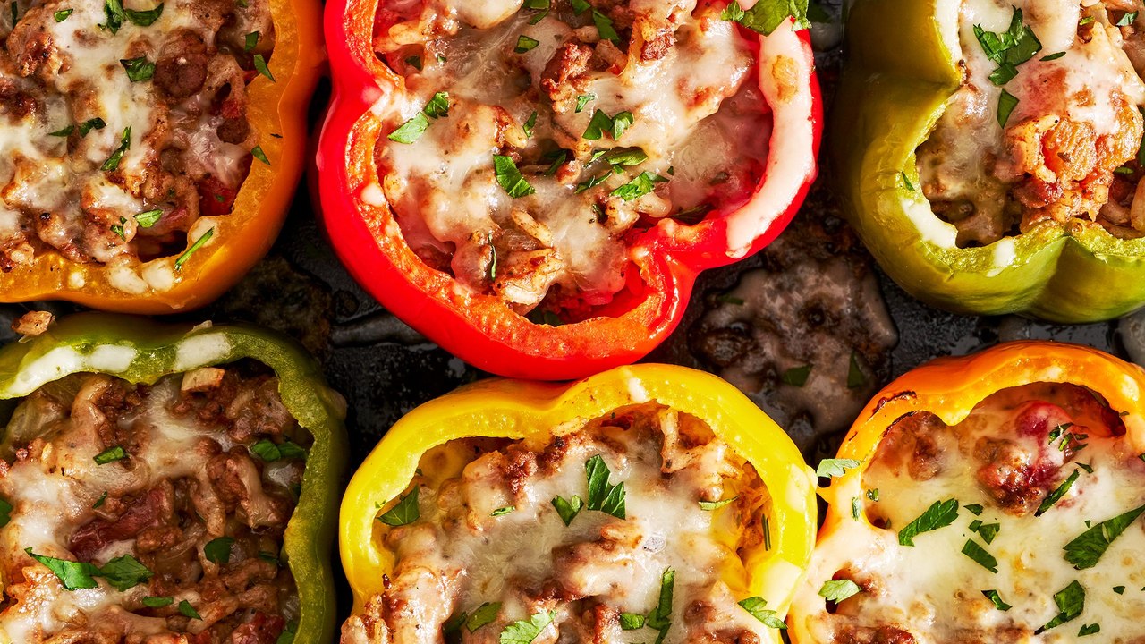 Classic Stuffed Peppers Are The Easy, Versatile Dinner We Crave