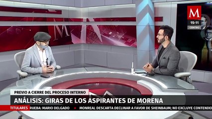 ¿Qué estados ha visitado cada 'corcholata' de Morena durante su gira por México?