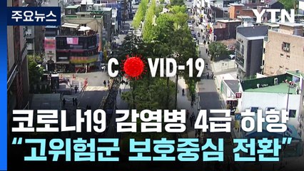 코로나19 '4급' 전환...검사·치료비 지원 중단 / YTN